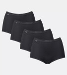 Sloggi Basic+ - Maxi nohavičky (4 ks) pre každodenné pohodlie Sloggi BLACK 54