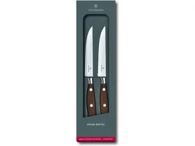 VICTORINOX Súprava 2 ks steakových nožov Grand Maître Wood vlnkované ostrie 12 cm (7.7240.2W)