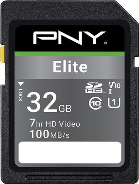 PNY Elite SDHC 32 GB Class 10 UHS-I/U1 (P-SD32GU1100EL-GE)