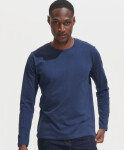 SOL'S Imperial LSL Men Pánske tričko s dlhým rukávom 25.2074 tmavá khaki dark khaki S