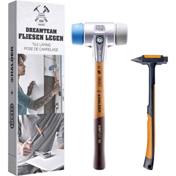 Halder Aktionsbox Dreamteam 3113s002 kladivo, súprava mäkké 525 g 125 mm; 3113s002