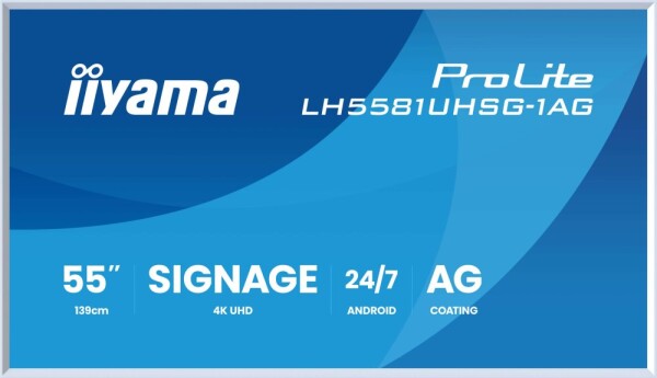IIYAMA LH6581UHSG-1AG – 65" interaktívny 4K Ultra HD panel