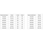 MEXEN/S - Exo sprchovací kút dvere krídlové 100 x 100, transparent, čierna 817-100-100-70-00