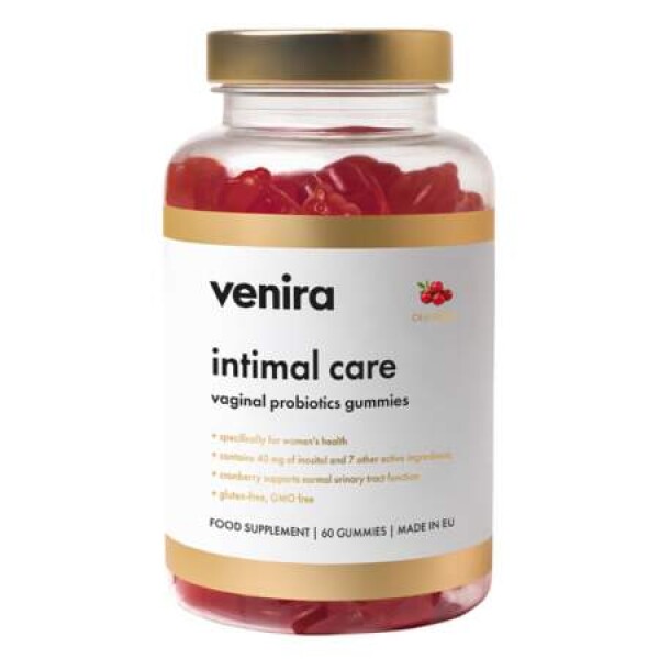VENIRA Intimal care medvedíky pre vaginálnu starostlivosť 60 ks