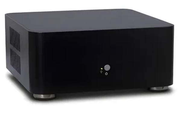 Inter-tech A80 čierna / Skriňa / Mini ITX / hliníková / zdroj 60 W / 2x USB 3.0 (88881302)