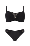 Dámske dvojdielne plavky Silke 6 S940V1SL6 Black - Self 44D