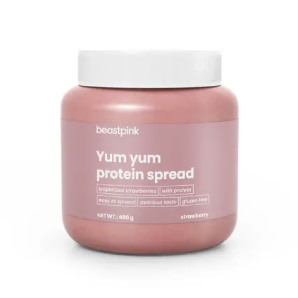 Yum Yum Proteínová nátierka - BeastPink (jahoda, 400 g) (59146-1-400g-strawberry)