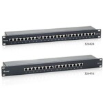 STP Patchpanel, equip, Cat.6, 24-Port - čierny (326424)