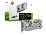 MSI GeForce RTX 4070 SUPER Ventus 2X WHITE OC 12GB / 1980 - 2520 MHz / 12GB GDDR6x / 192-bit / 1x HDMI + 3x DP / (16) (RTX 4070 SUPER 12G VENTUS 2X WHITE OC)