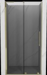 MEXEN/S - Velar L posuvné sprchové dvere 110, grafit, zlatá 871-110-003-41-50