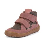 Dievčenská zimná barefoot obuv TEX WOOL Gray Pink, Froddo, G3110254-6W, ružová - 26