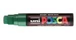 POSCA PC-17K tmavo zelená / Akrylový popisovač / hrot dláto / šírka stopy 15 mm (186363)