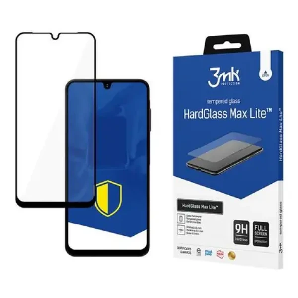 3mk HardGlass Max Lite ochranné sklo pre Samsung Galaxy A16 Black (5903108604635)