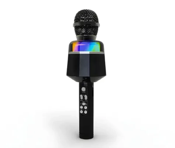 Gembird MICBT-01-BK čierna / Bezdrôtový karaoke mikrofón (MICBT-01-BK)