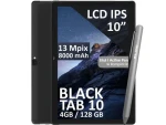 BlackTAB10 čierna / Tablet / 10.1 "/ 4G LTE / 4GB / 128GB / Android 13 (79-072#)