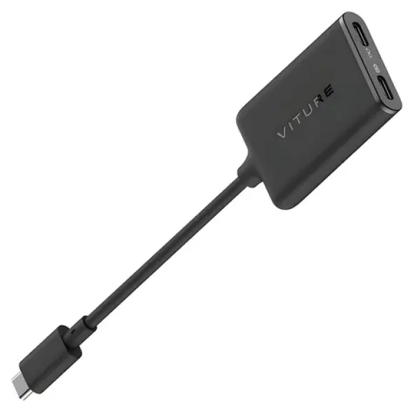 VITURE USB-C XR adaptér pre iPhone čierna / Adaptér / USB-C / Bluetooth 5.2 / 45W (One-XRiP-Adp-Blk)