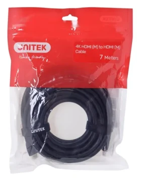 Unitek C11068BK čierna / Kábel HDMI / 7 m / HDMI 2.0 / 18 Gbit/s (C11068BK)