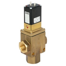 Bürkert servom riadený ventil 357610 6430 24 V/AC spojka G 1/2 Menovitá vzdialenosť 76 mm kľudová poloha otvorená 1 ks; 357610
