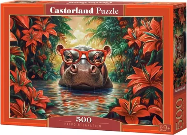 Castorland 54176 Puzzle Hroší odpočinok