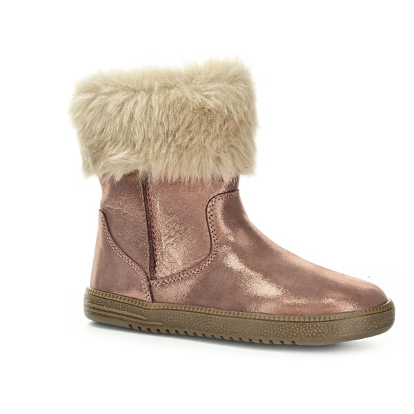 Froddo Loop Boot G3160264-2 Pink/Gold zimné barefoot čižmy 23 EUR