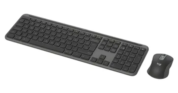 Logitech MK950 Signature Slim Graphite / Klávesnica + myš / 2,4 GHz / USB nanoprijímač (920-012490)