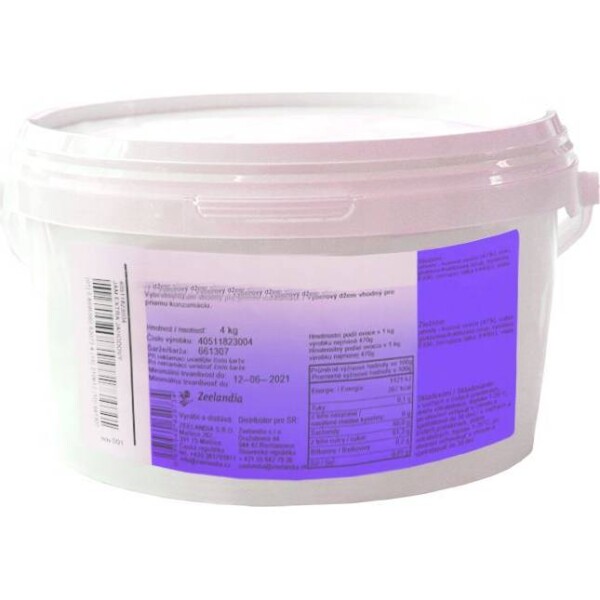 Borůdkový džem extra Darinka 4kg - Zeelandia - Zeelandia