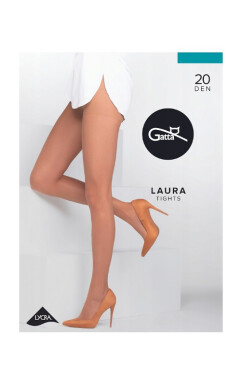 Dámske pančuchové nohavice Gatta Laura 20 deň 6-XXL daino/odc.béžová 6-XXL