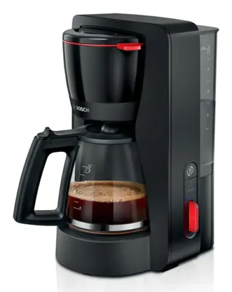 BOSCH TKA3M133 čierna / Kávovar na prekvapkávanú kávu / 1200W / 1.4 l (TKA3M133)
