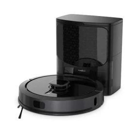 Nedis WIFIVCL002CBK čierna / Robotický vysávač 3v1 / zametanie vysávanie vytieranie / Wi-Fi / 0.6 l / 4000 Pa / 5200 mAh (WIFIVCL002CBK)