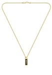 Hugo Boss Pozlátený pánsky náhrdelník Kassy Emblem 1580678
