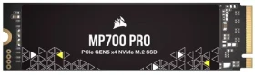 Corsair MP700 Pre 1TB / M.2 2280 / PCIe Gen5 / čítanie: 11700MBps / zápis: 9600MBps / MTBF: 1.6mh (CSSD-F1000GBMP700PNH)