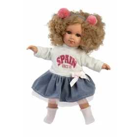 Llorens 53557 ELENA - realistická bábika s mäkkým látkovým telom - 35 cm