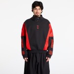 Mikina adidas Chavarria Watsonville Mockneck Jumper Black/ Red L