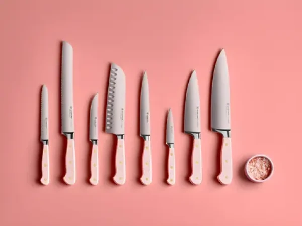 WÜSTHOF Blok s nožmi Classic Colour Pink Himalayan Salt / 7 ks / X50CrMoV15 oceľ (1091770714)