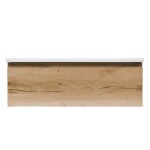 Kúpeľňová skrinka s umývadlom SAT B-WAY 99x30x45 cm dub mat BWAY100OAKU1 BWAY100OAKU1