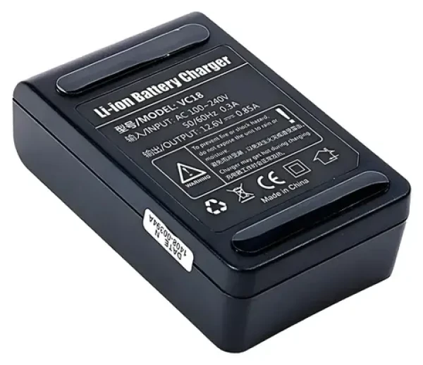 Godox VC18 / Nabíjačka batérií / 12,6 V / 0,85 A / pre Li- ION batéria Godox (VC18)