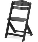 KINDERKRAFT SELECT Stolička jedálenská Enock Black, Premium