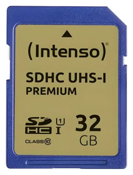 INTENSO SDHC 32GB / Pamäťová karta / Class 10 / UHS-I / čítanie 45 MB/s / zápis 10 MB/s (3421480)
