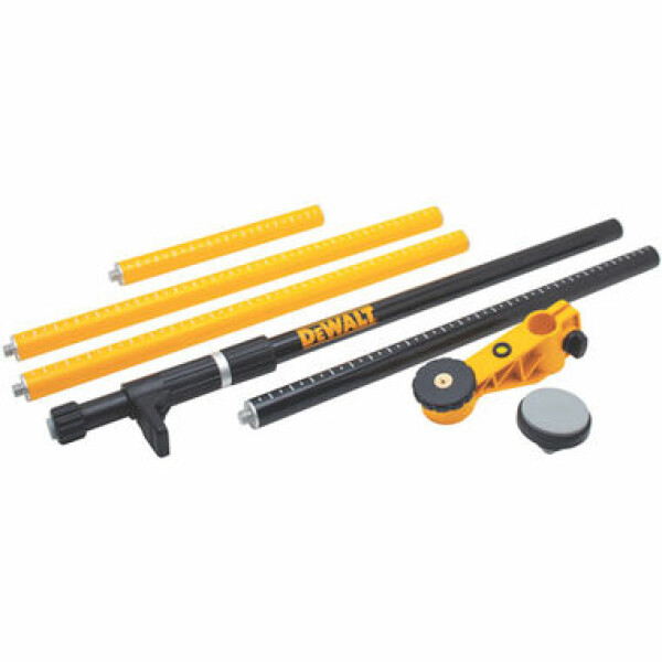 DeWalt DE0882 Teleskopická tyč so závitom 1/4 pre lasery / do 3.4 m (DE0882)