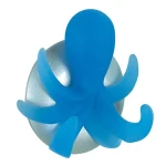 Spirella OCTOPUS detský háčik chobotnice modrý / polyresin / samolepiaci / 60 x 65 mm (7610583046239)