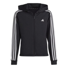 Detská mikina TR-ES 3 Stripes FZH Jr. HR5792 - ADIDAS 140 cm