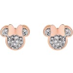 Disney Pôvabné bronzové náušnice kôstky Mickey and Minnie Mouse E600177PRWL-B.CS