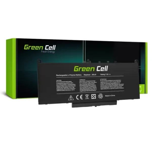 Green Cell batéria pre DELL Latitude E7270 | E7470 / Li- POL / 7.6V / 5800mAh (DE135)