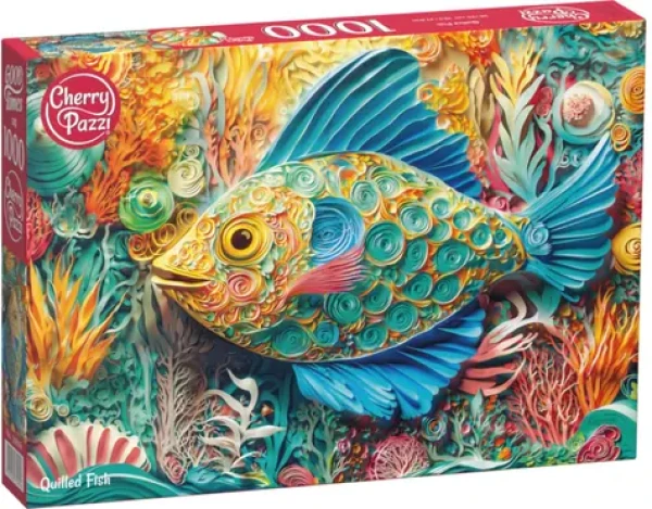 Cherry PAZZI Puzzle Papierová ryba