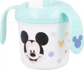 STOR Hrnček s uškami a náustkom 250ml Mickey Mouse (13085)