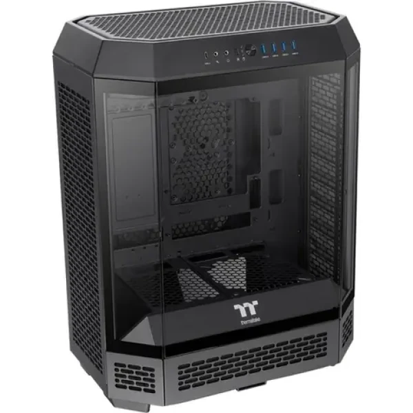 Thermaltake The Tower 600 čierna / ATX / 4X USB-A 3.2 / 1x USB-C 3.2 / 2x120mm / bez zdroja / priehľadná bočnica (CA-1Z1-00M1WN-00)