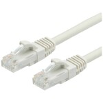 Value 21.99.0877 RJ45 sieťové káble, prepojovacie káble CAT 6A U/UTP 10.00 m sivá netienený 1 ks; 21.99.0877