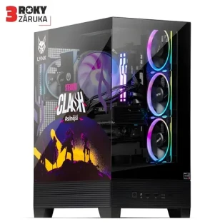 Lynx Streamers Clash / Herné PC / AMD RYZEN 7 7800X3D / 32GB DDR5 / 1TB SSD / RX 9070 XT 16GB / W11H (10463240)