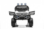 Mamido Detské elektrické autíčko Buggy Mercedes-Benz Unimog 4x4 biele