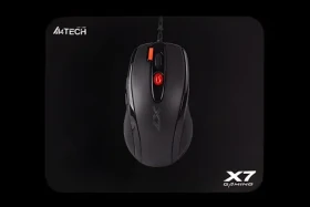 A4Tech X-7120 čierna / Herná myš / 2000 DPI / USB (A4TMYS46028)